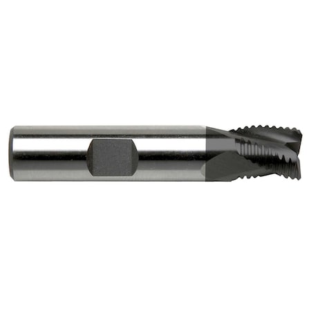Sowa 78 Dia x 34 Shank 3Flute Stub Length Fine Pitch TiAlN Coated Roughing HSCO Cobalt End Mill 104330